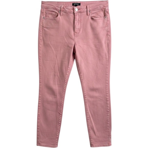 Buffalo David Bitton Denim - Buffalo David Bitton Havana High Rise Ankle Skinny Jeans Pink 10/30 26 Inseam